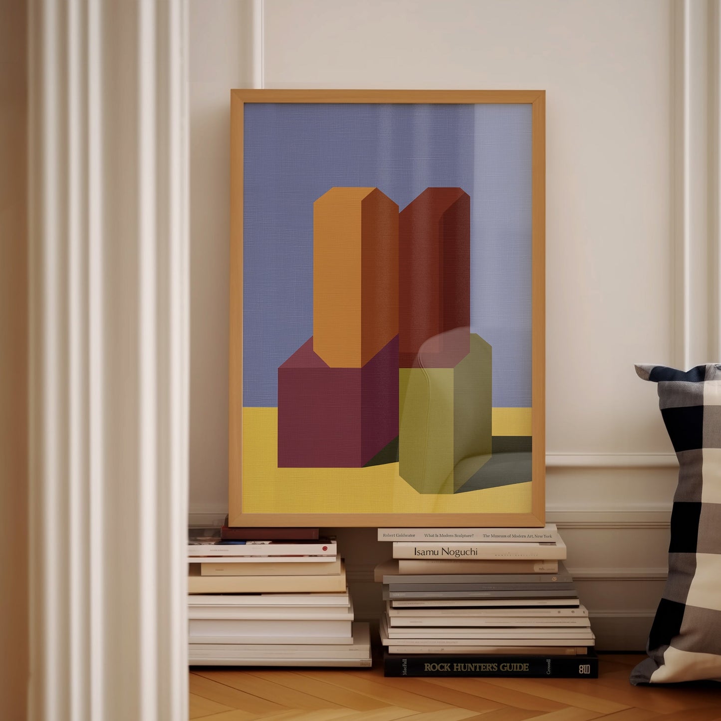 Form and Structure No. 09 — Geometric Abstract Art Print