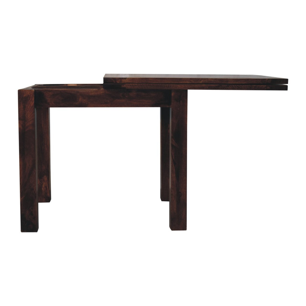 Solid Wood California Walnut Extendable Butterfly Dining Table