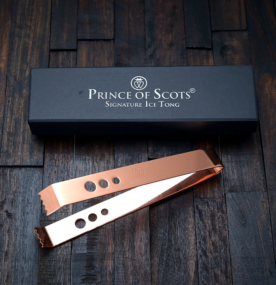Prince of Scots Signature Ice Tong - Copper