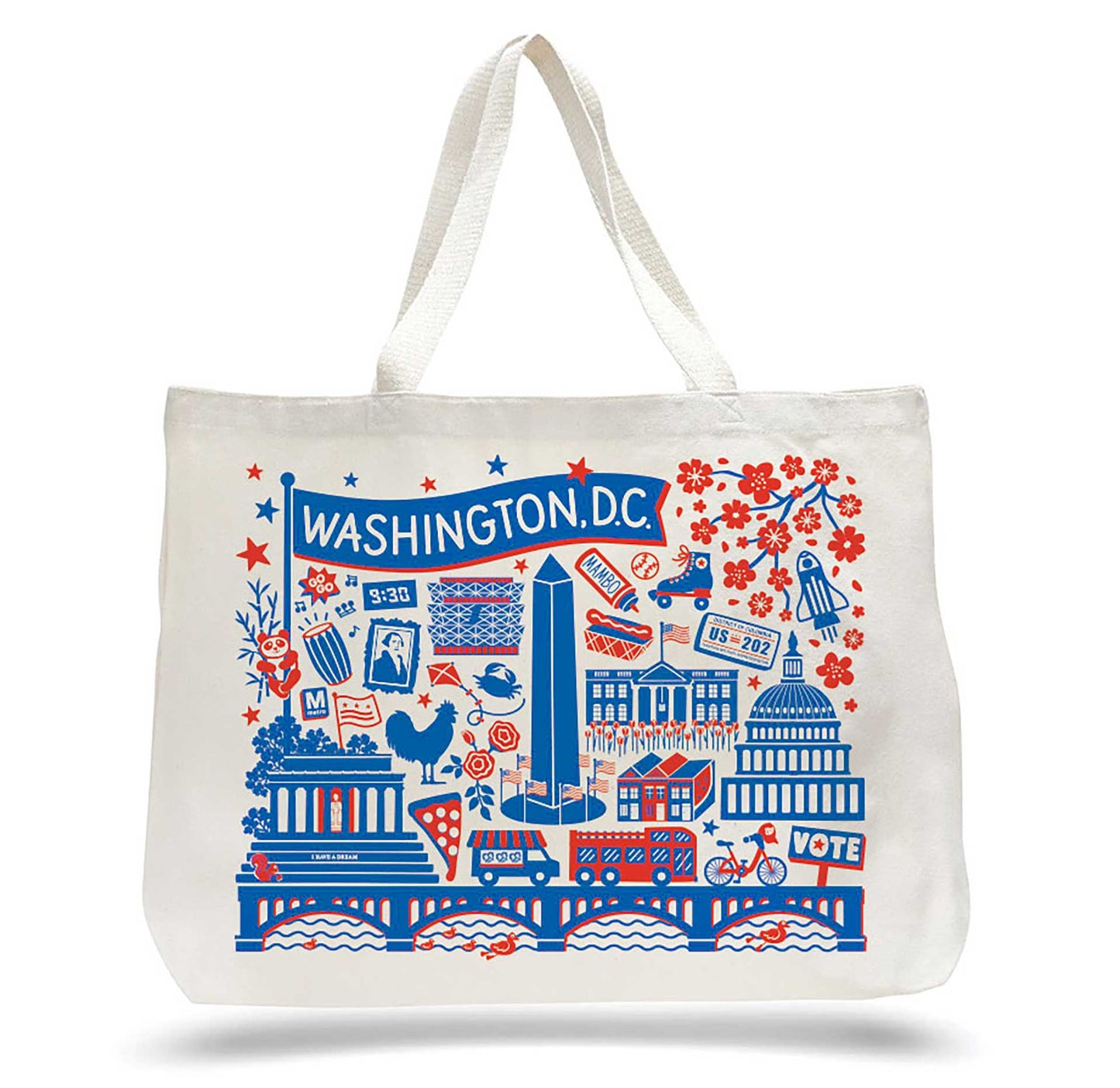 DC Landmarks Tote Bag