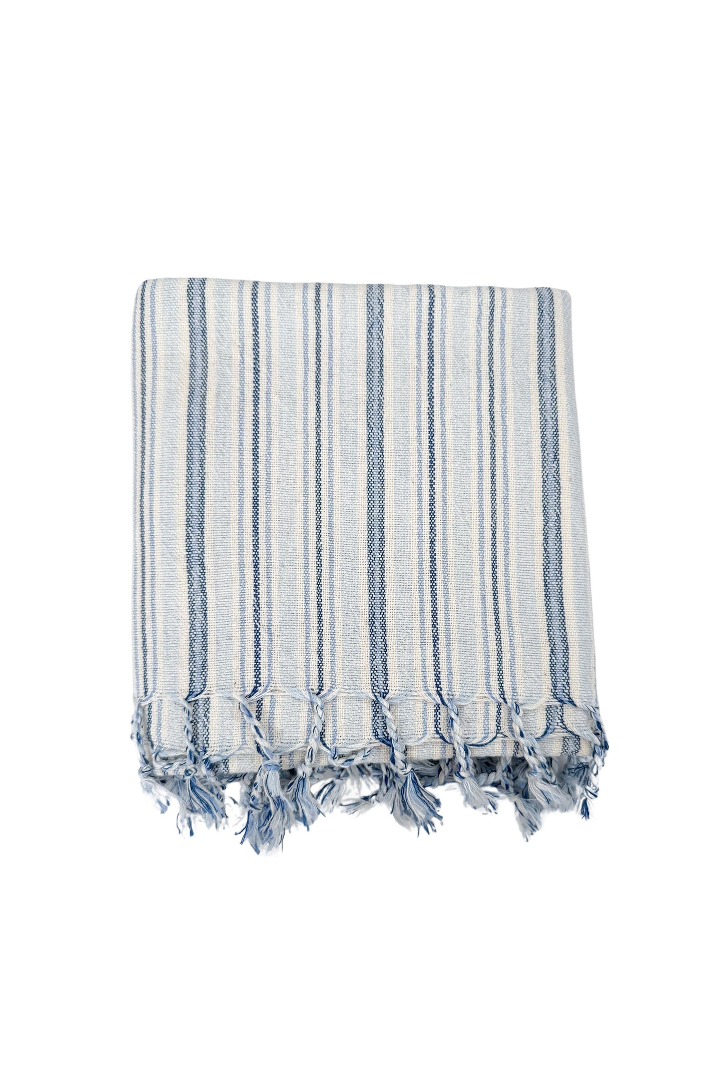 Blue Thin Stripe  Cape Towel