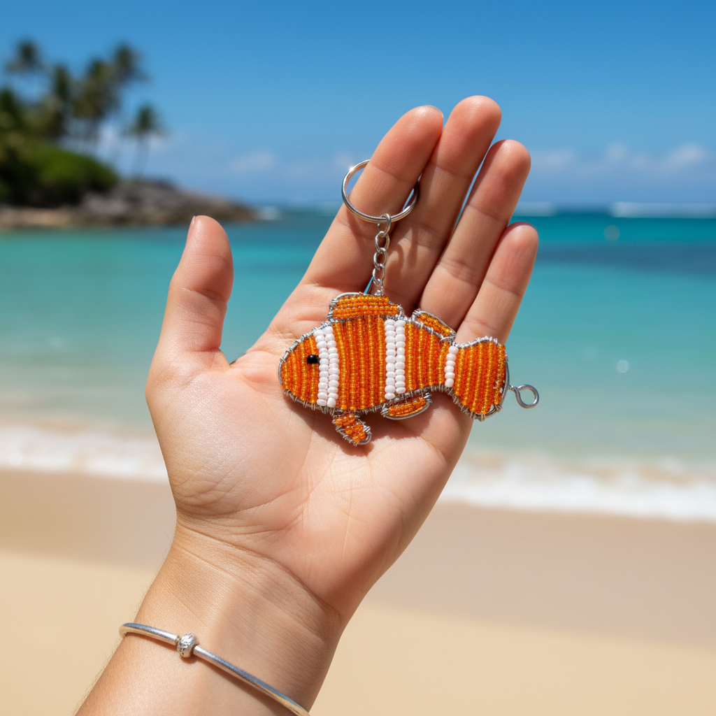 Clown Fish Keyring (Set of 6)
