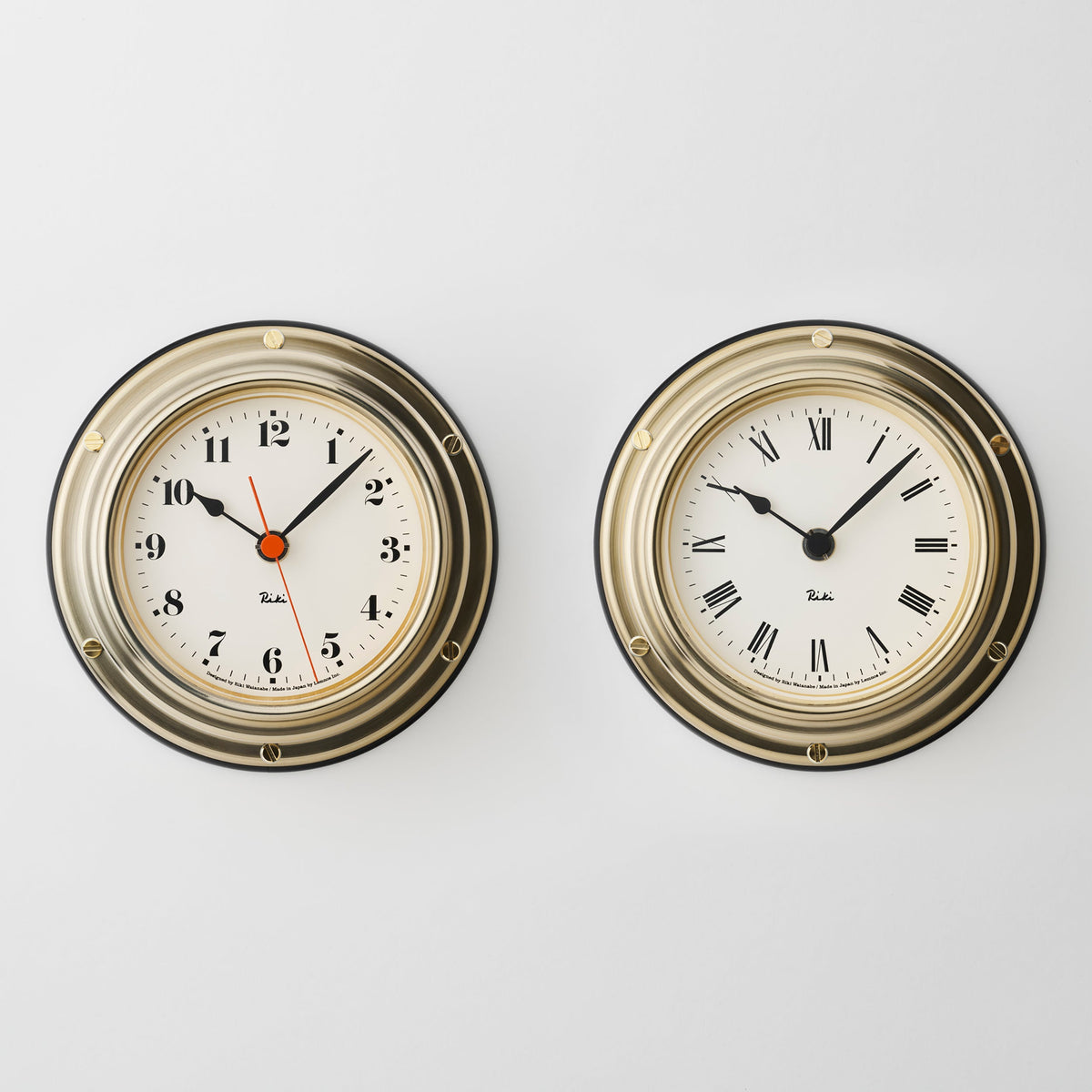Lemnos Riki Marine Clock Roman