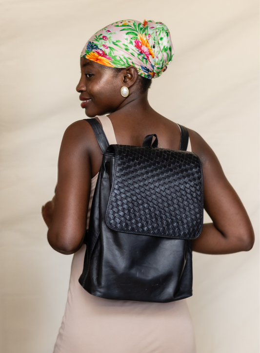 Woven Backpack