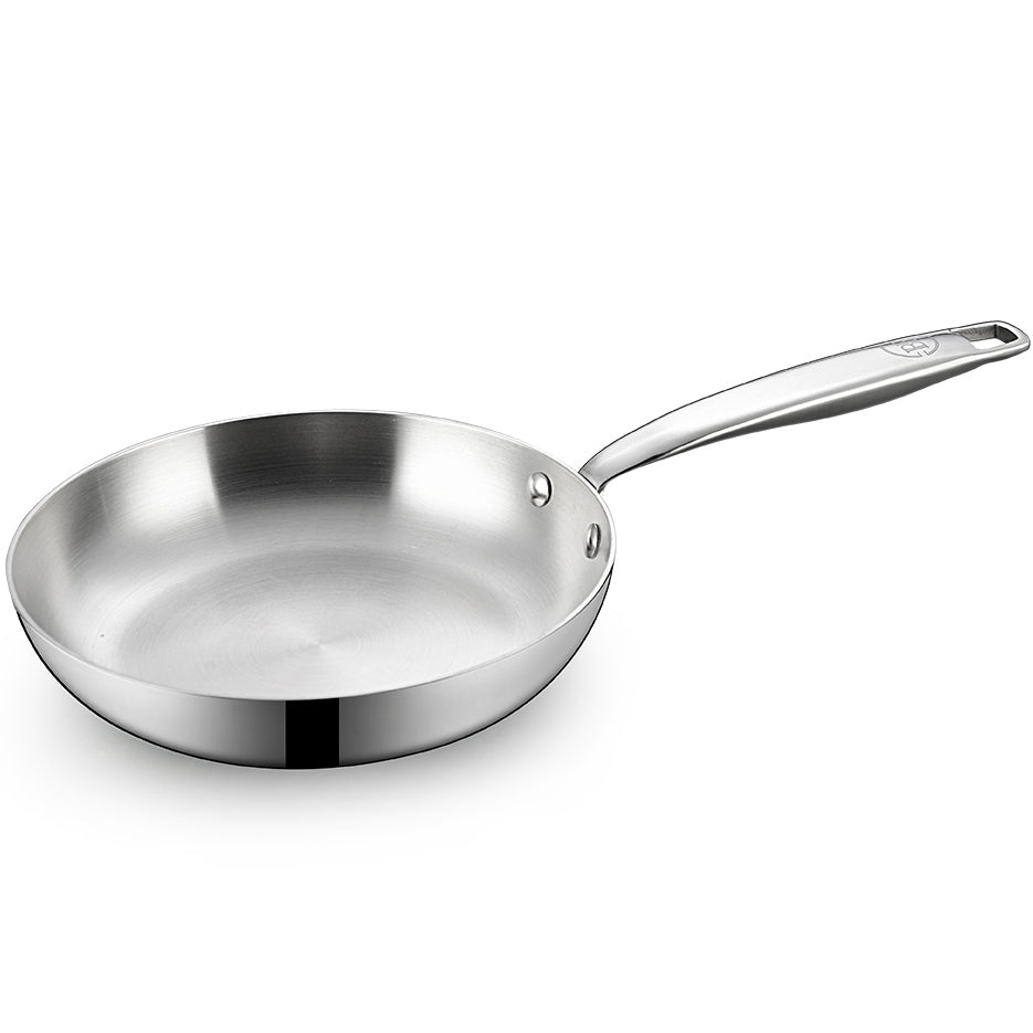 BE | LIVING Essential Series Frying Pans (Triply stainless steel)