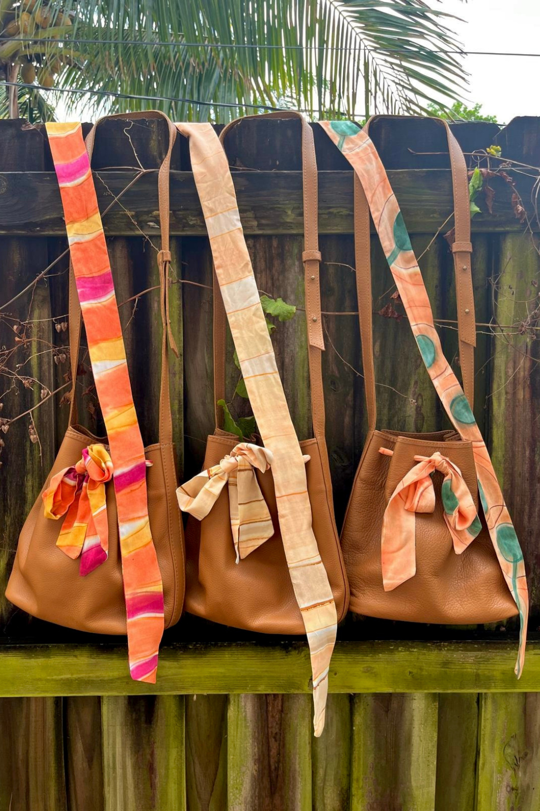 Haitian Scarf Bucket Bag