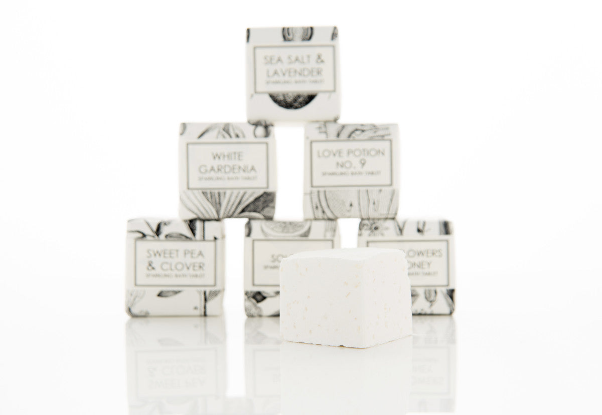 Gardenia Blossoms - Sparkling Bath Tablet