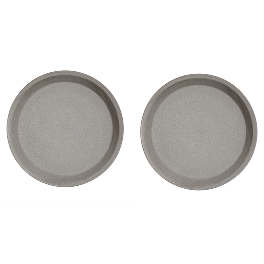 Yuka Lunch Plate, Set of 2 in Stone