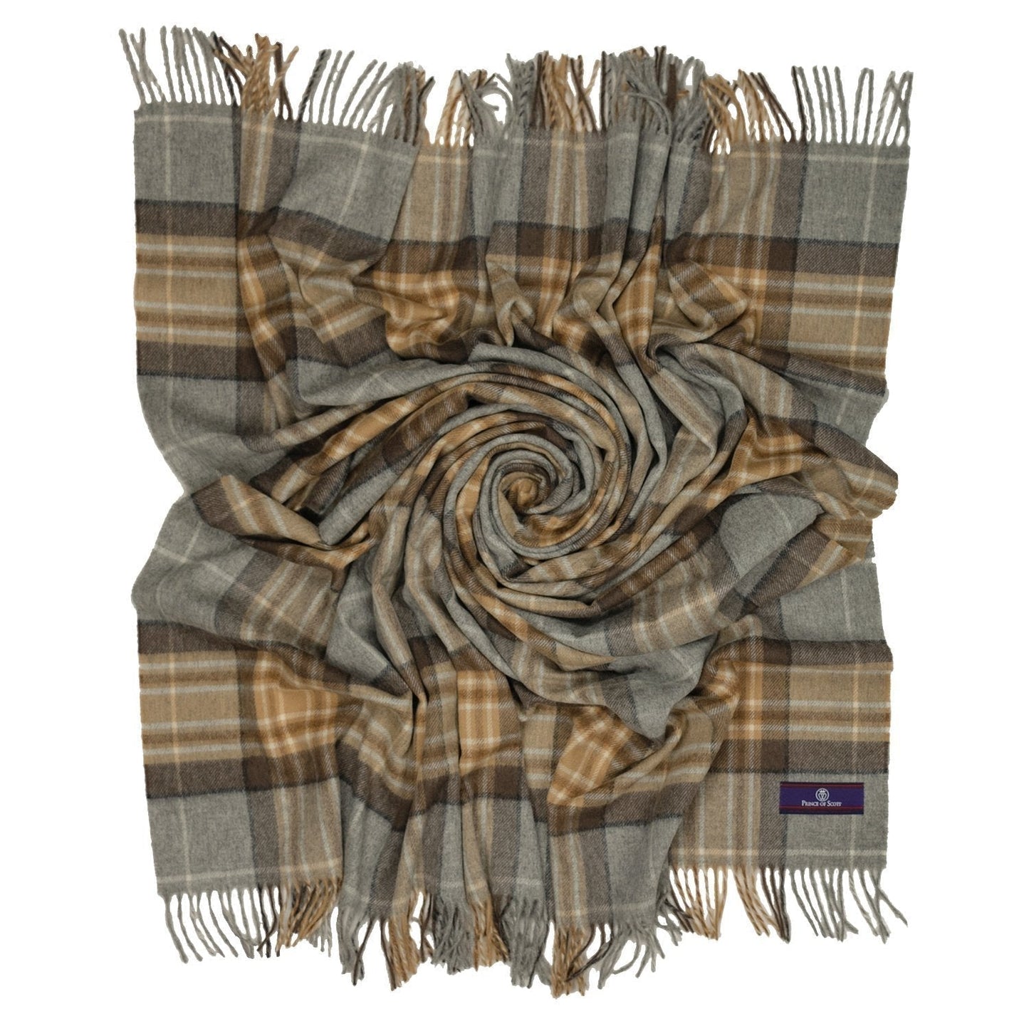 Prince of Scots Highland Tweeds Merino Wool Throw – McKellar Tartan