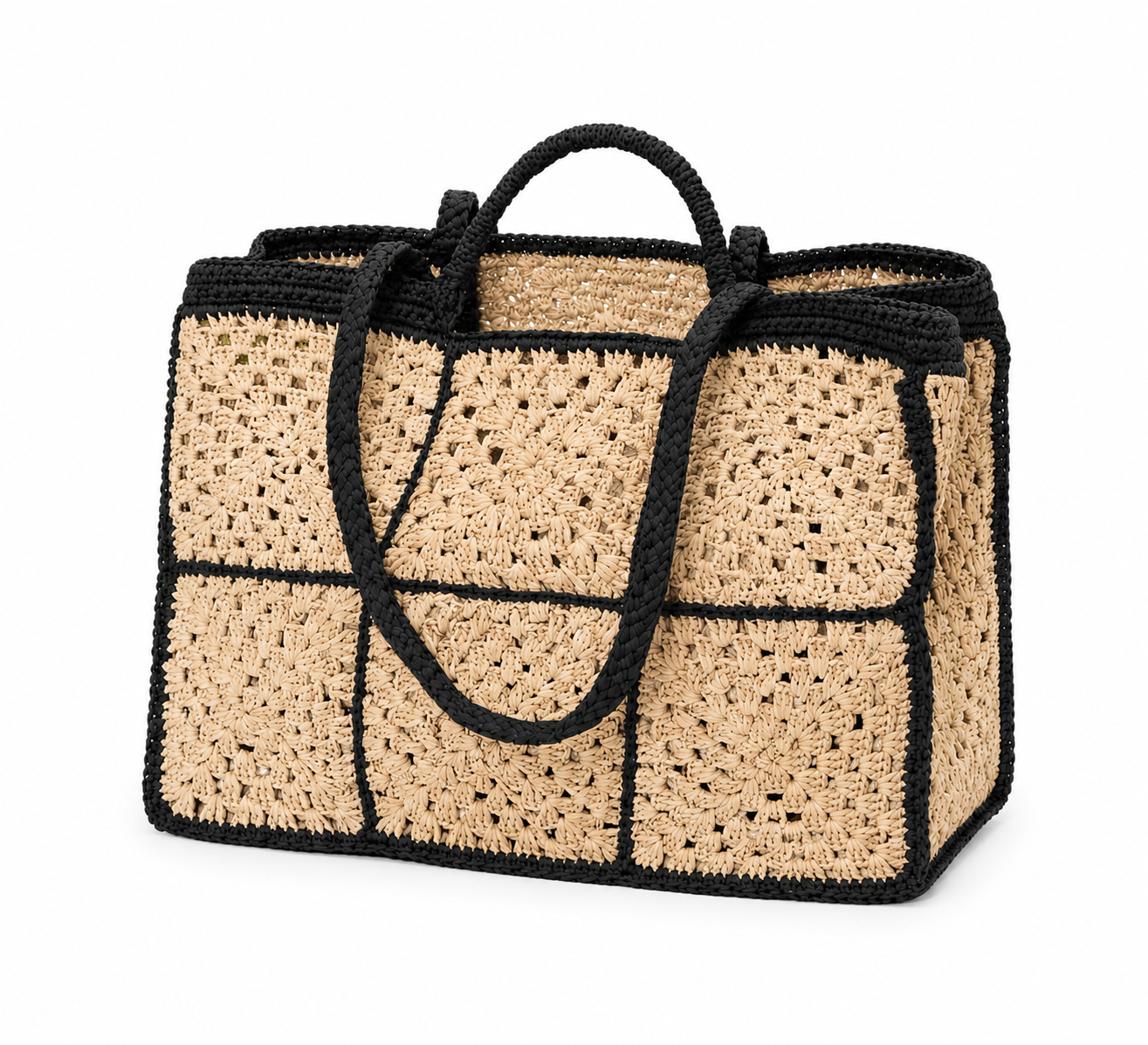 Carrey Raffia Tote bag
