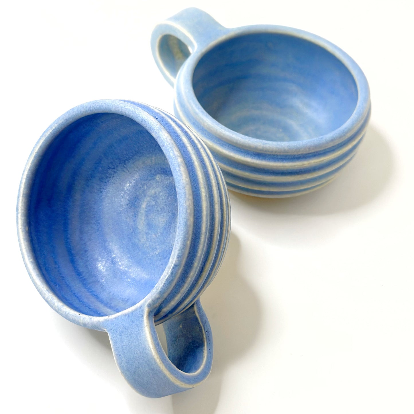 HUNNY MUGS Blue (set of two)