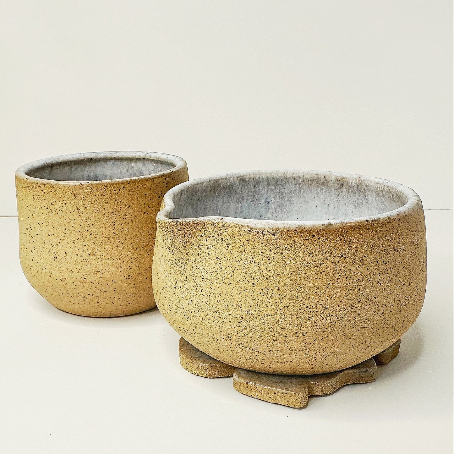 MATCHA SET Ocean Sand  (Whisk+spoon & coaster included)