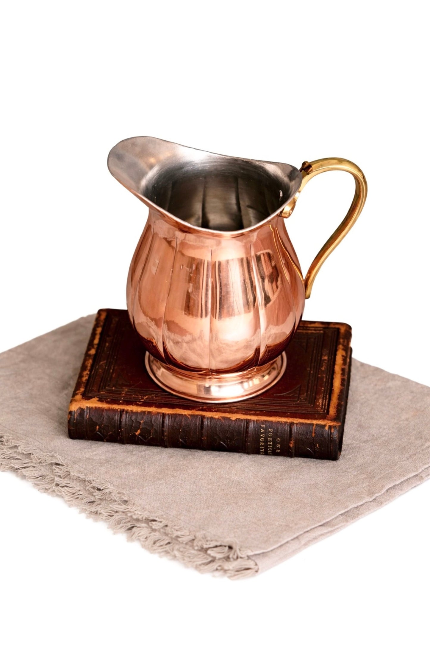 CMK Vintage Inspired Copper Small Pitcher