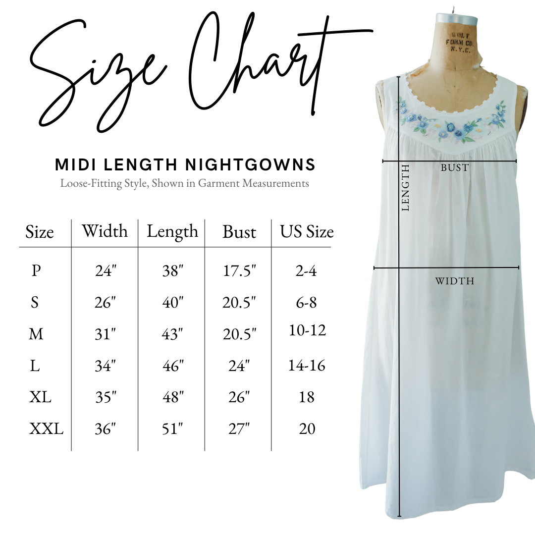 Purple Rosebud Nightgown