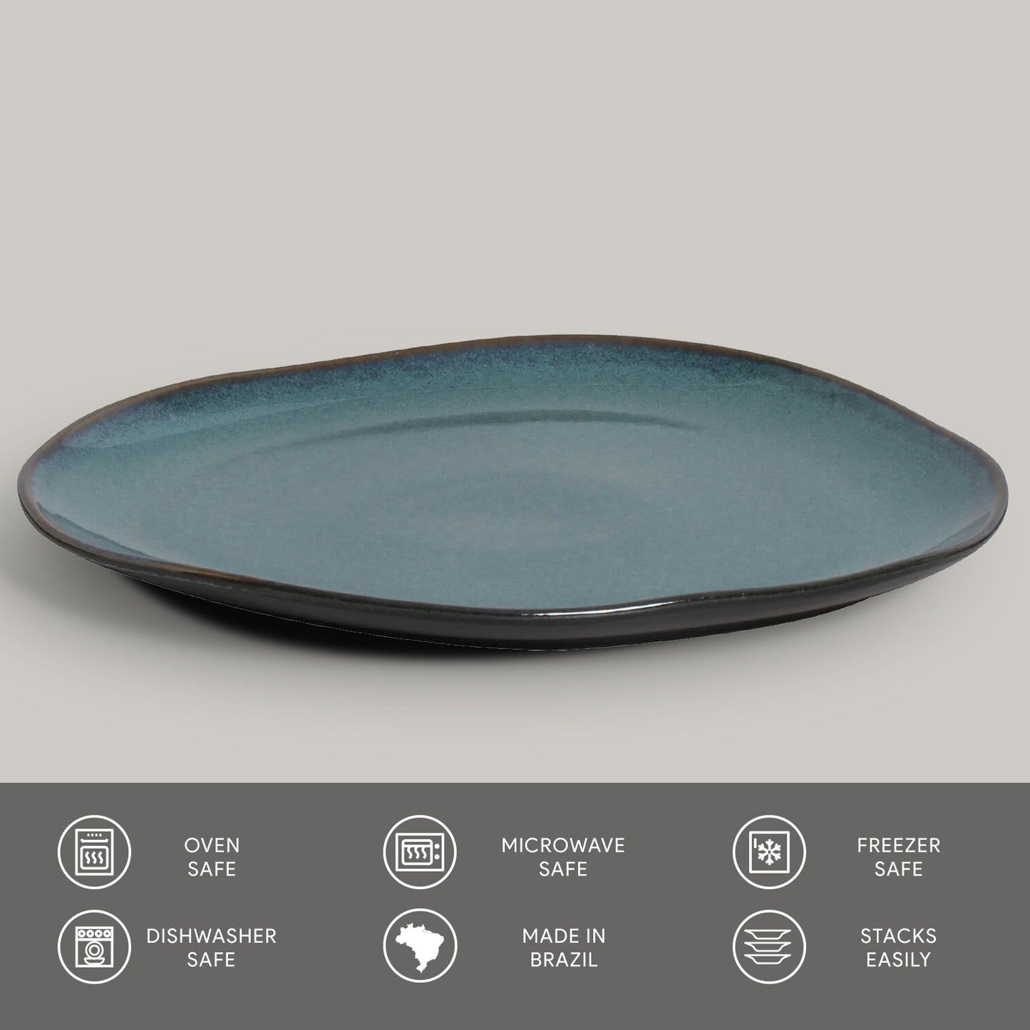 Oval Dinner Plate Set of 6