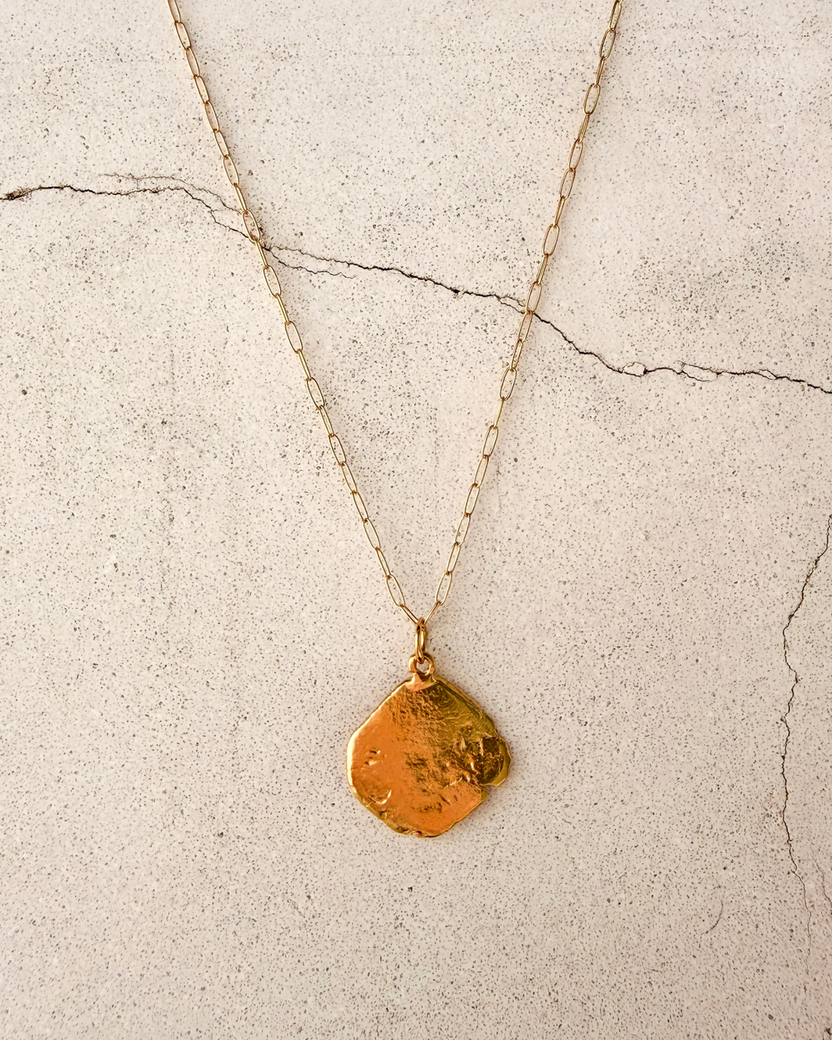 Ex8 ésotériques Long Coin Necklace