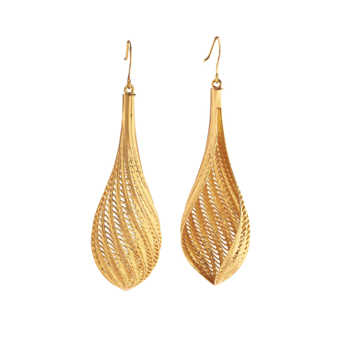Flow Large Drop Earrings