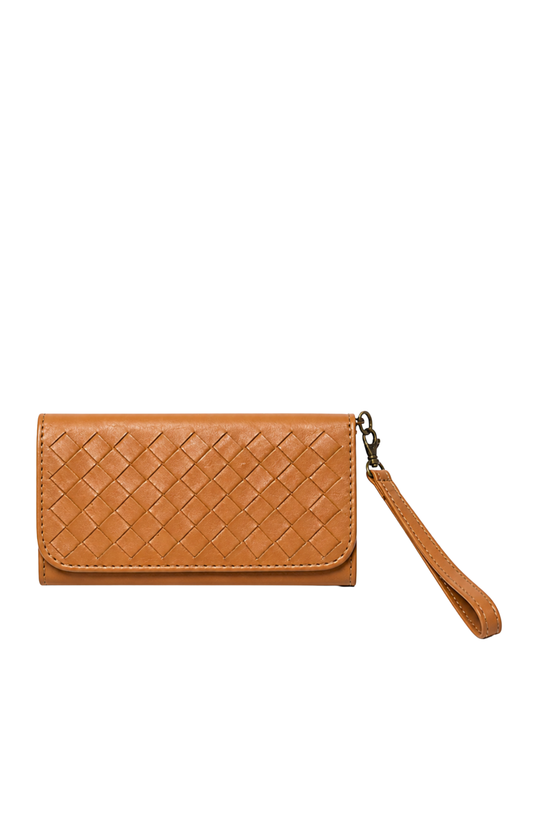 Woven Wristlet Wallet