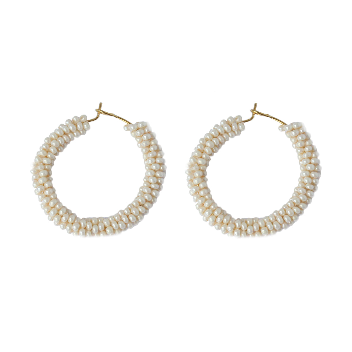Pearl Chunky Hoop
