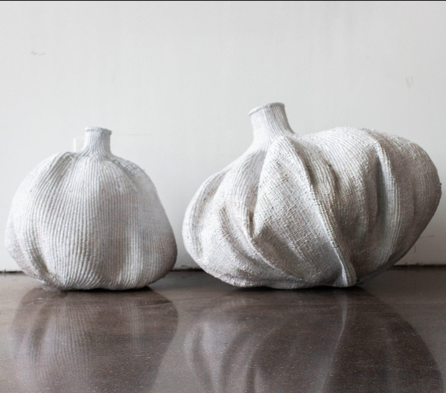 Hand-Painted Garlic Gourd Decorative Basket