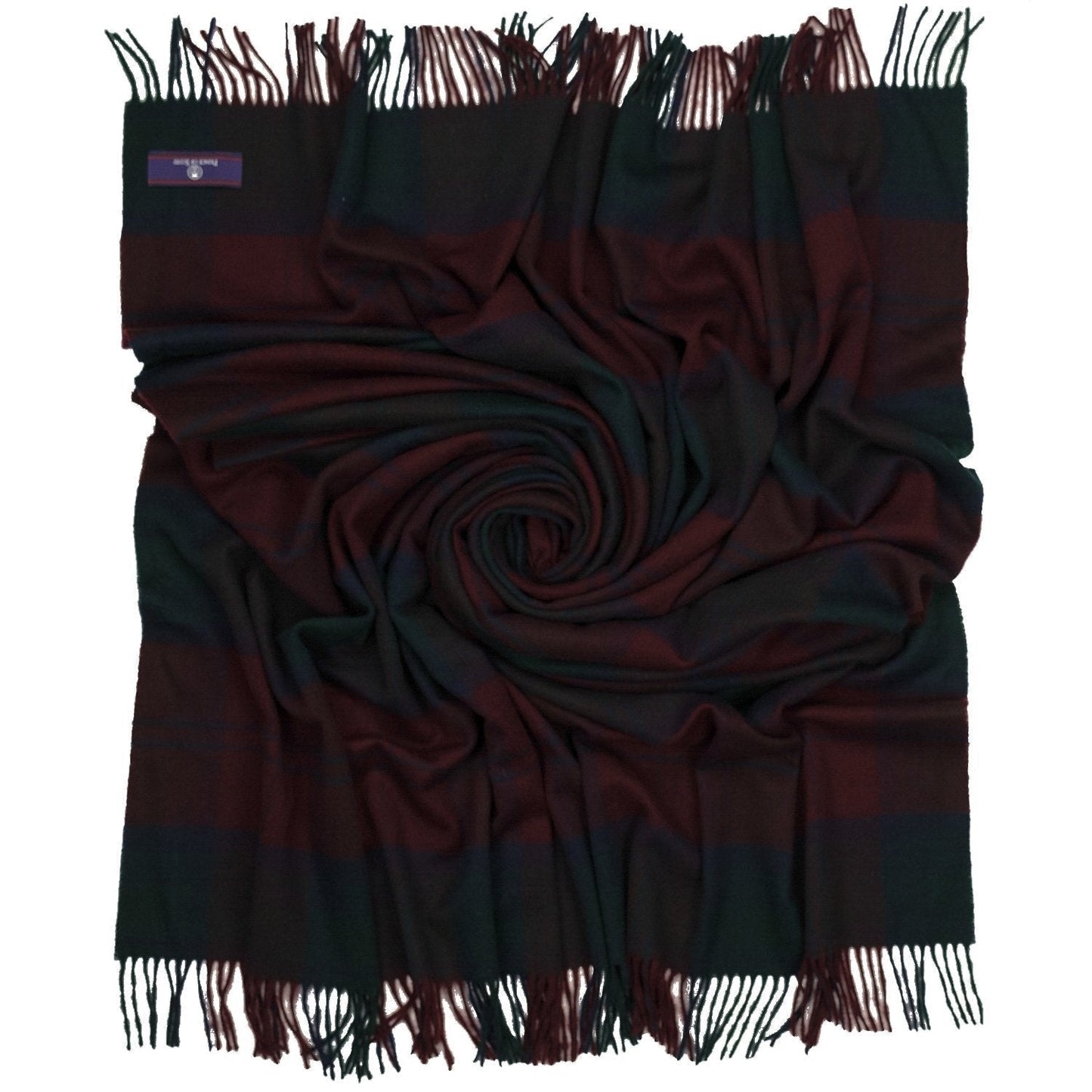Prince of Scots Merino Wool Throw - Lindsay