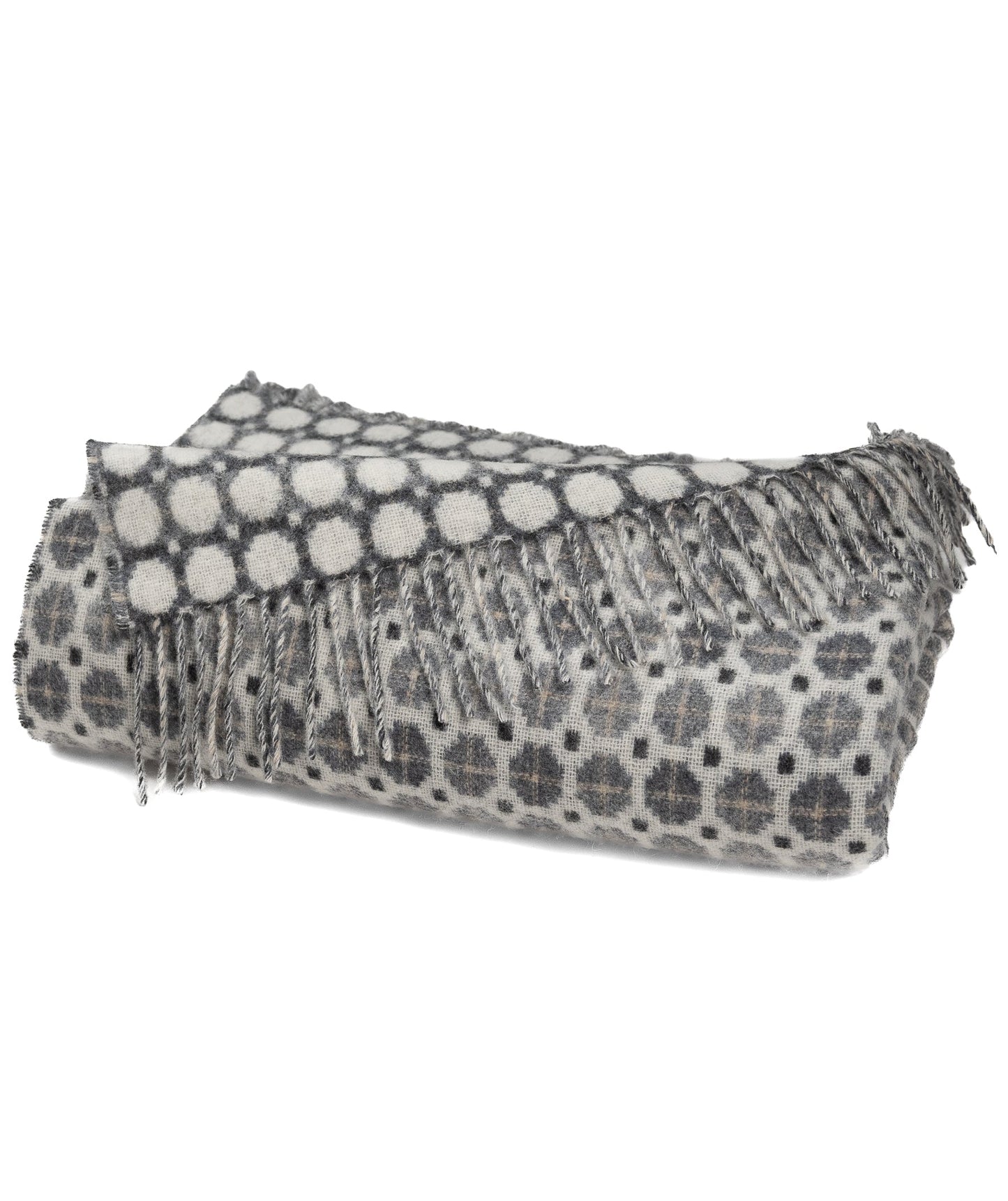 Southampton Home Merino Wool Medallion - Grey