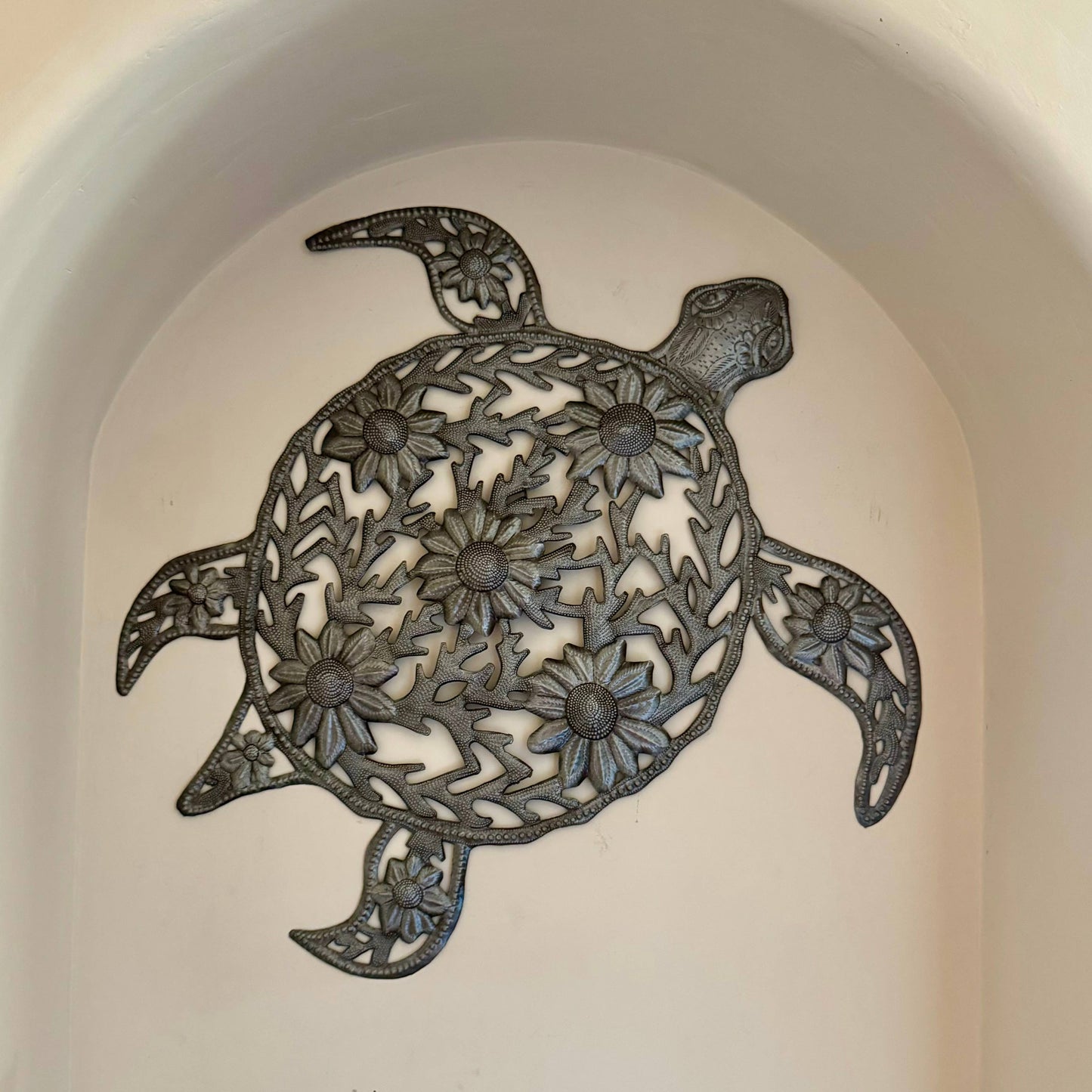 Sea Turtle Nautical Theme Beach Decor, Fair Trade Handmade