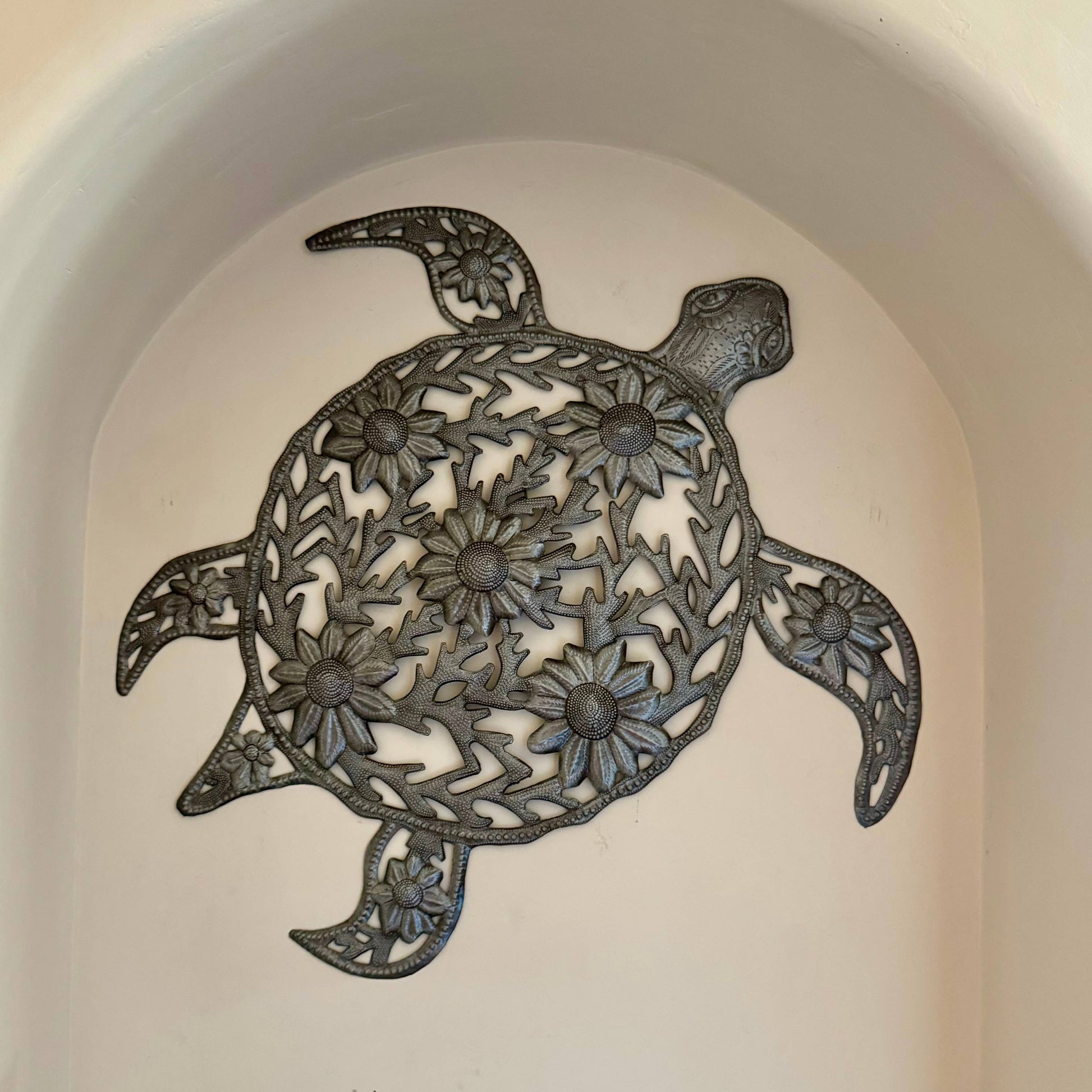 Sea Turtle Nautical Theme Beach Decor, Fair Trade Handmade
