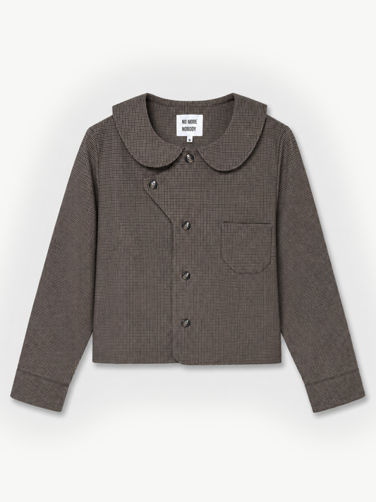 Lightweight Shacket Jacket Cotton Brown Check – Sonje | No More Nobody