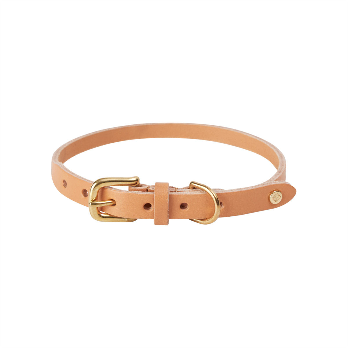 Robin Dog Collar Medium - Natural