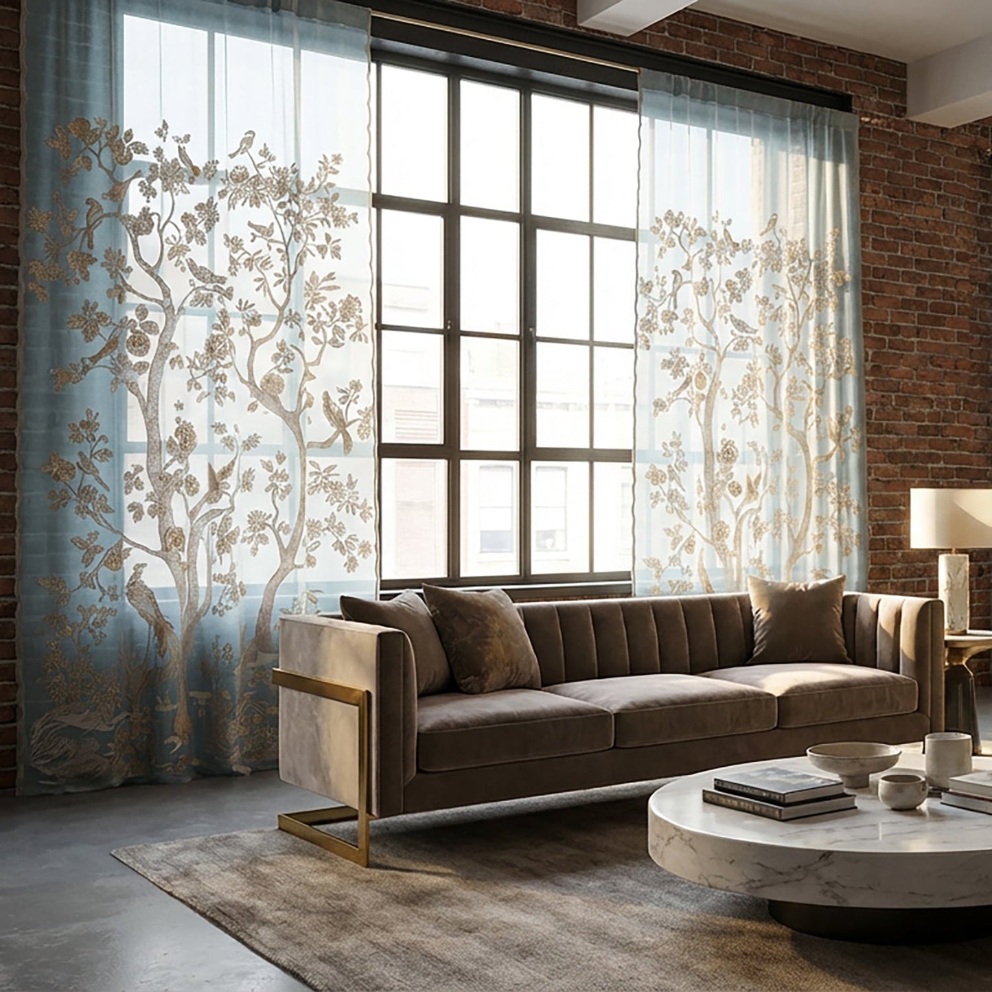 Premium Sheer Panels -The Paradiso