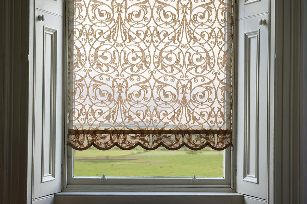 Custom Roller Shades ~ The Ironside