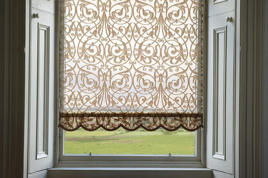 Custom Roller Shades ~ The Ironside