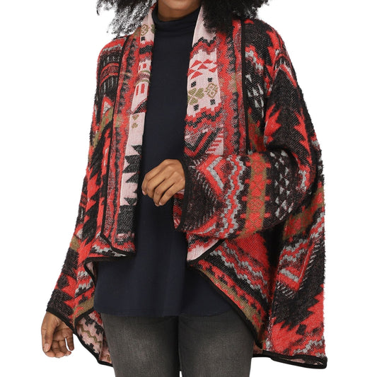 Santo Kimono - Black Cherry