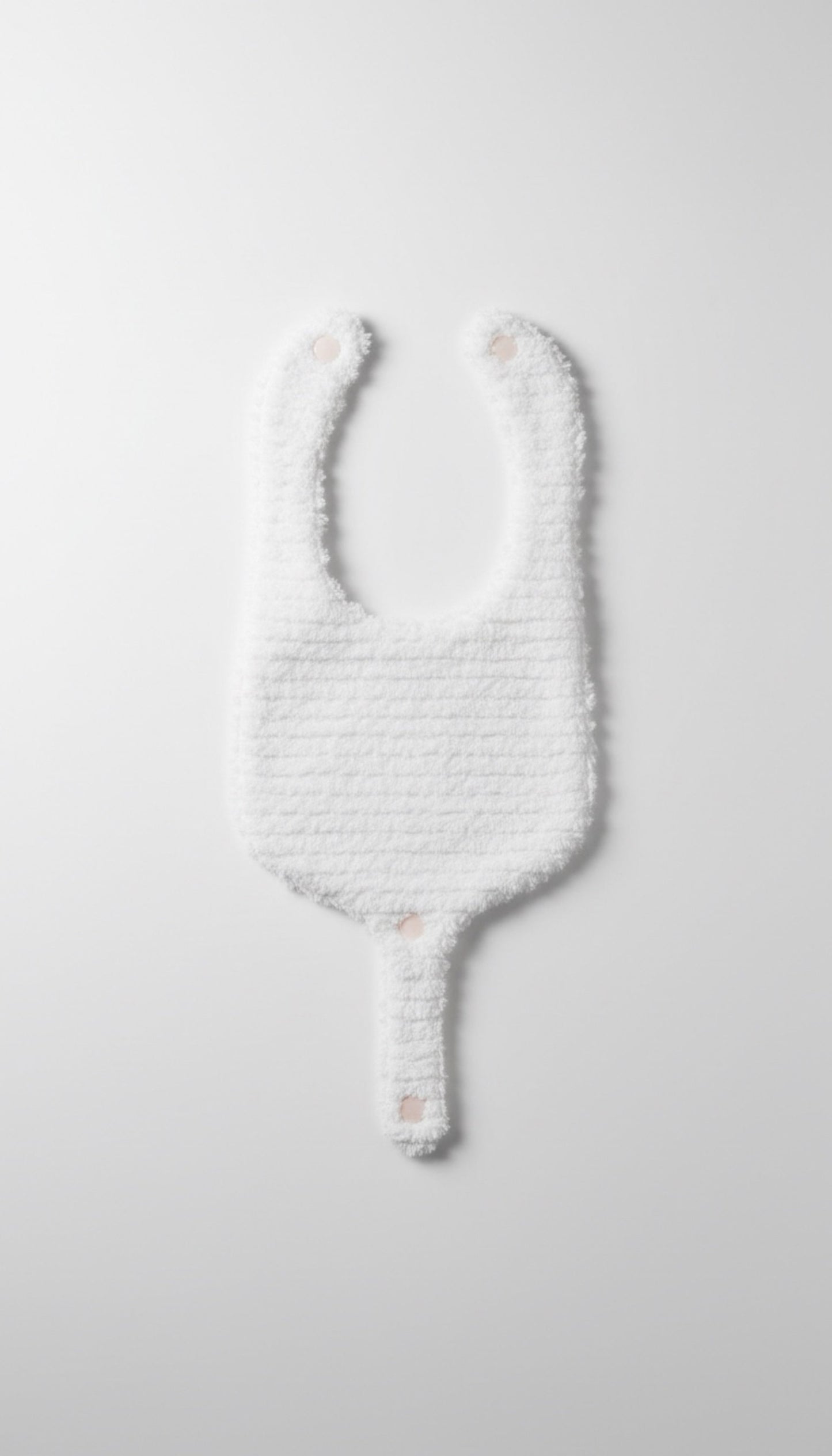Sooth & Snap Pacifier Bib - Antique Rose