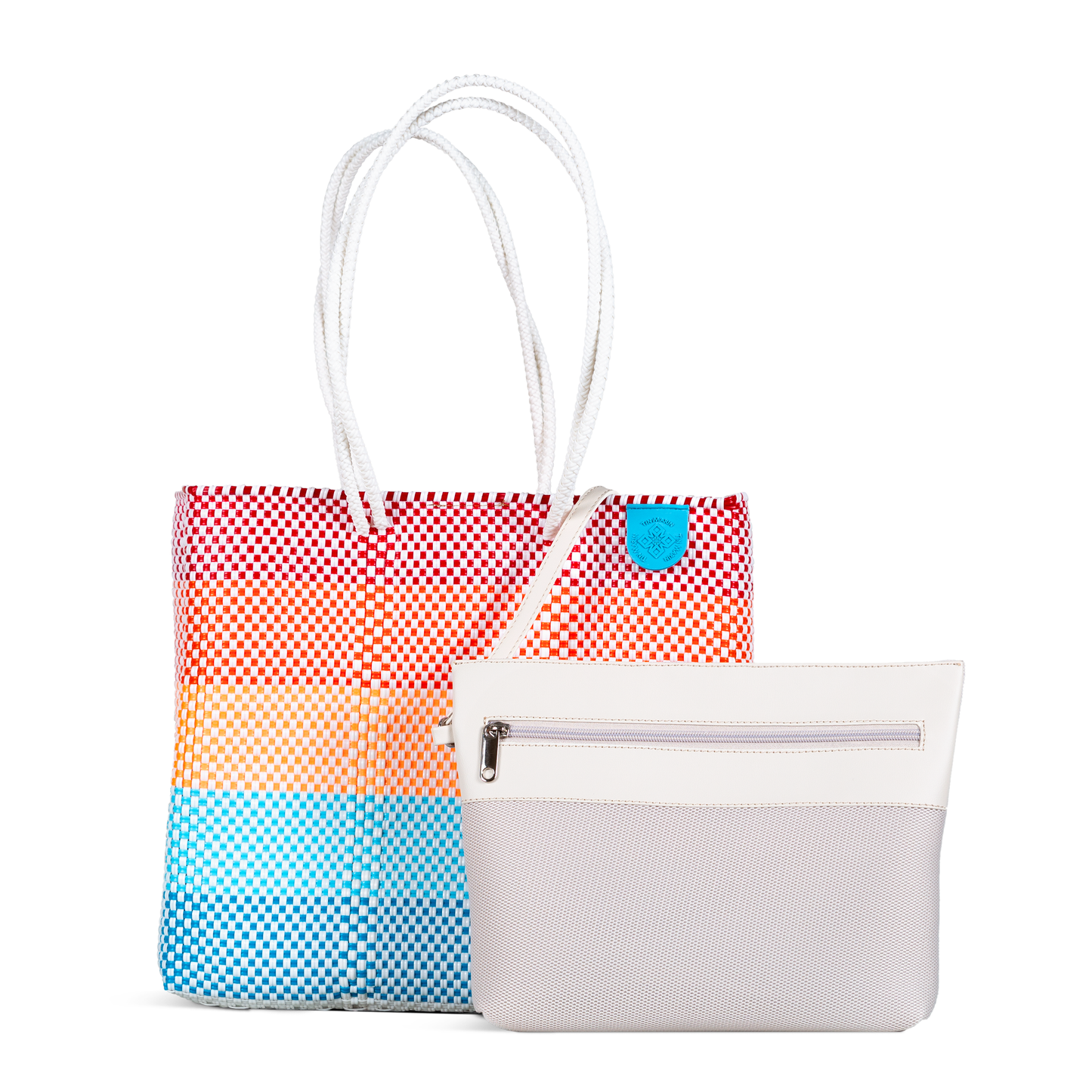 Sunrise Woven Tote