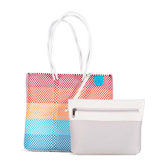 Sunrise Woven Tote