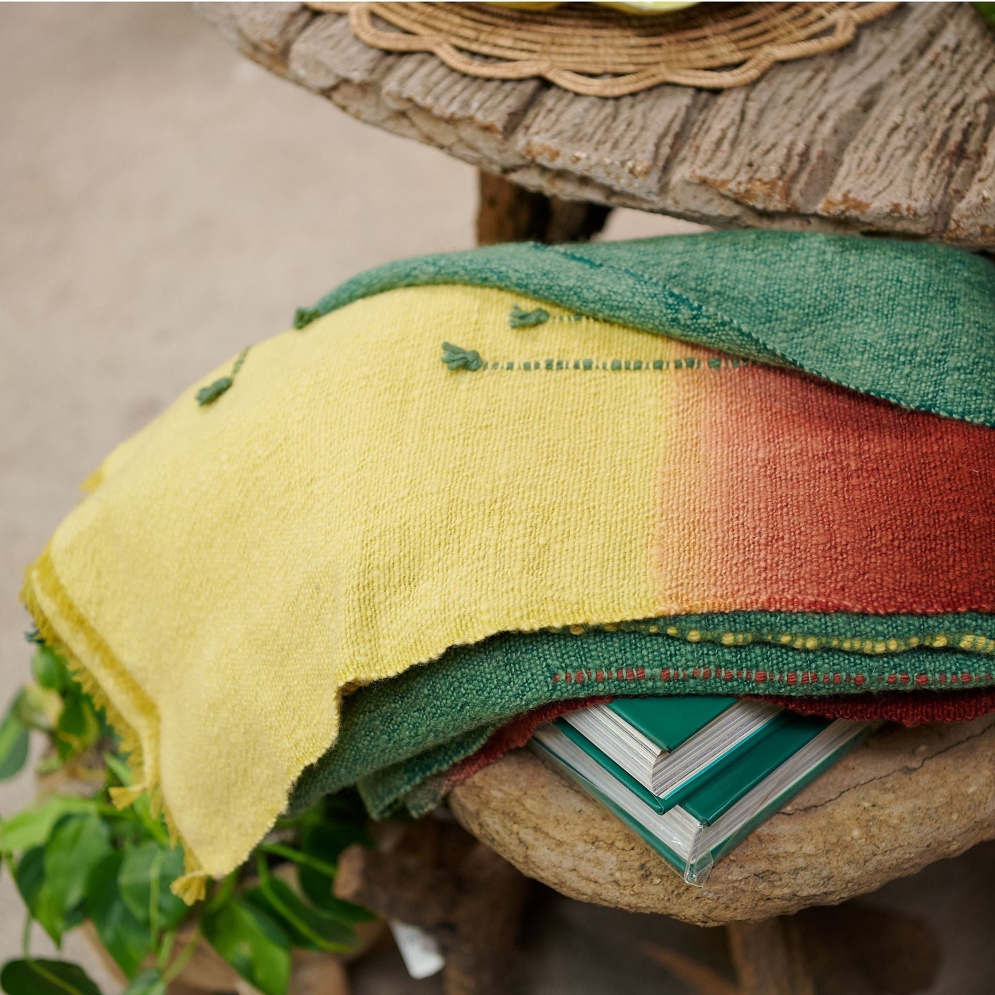 Textured Merino Throw