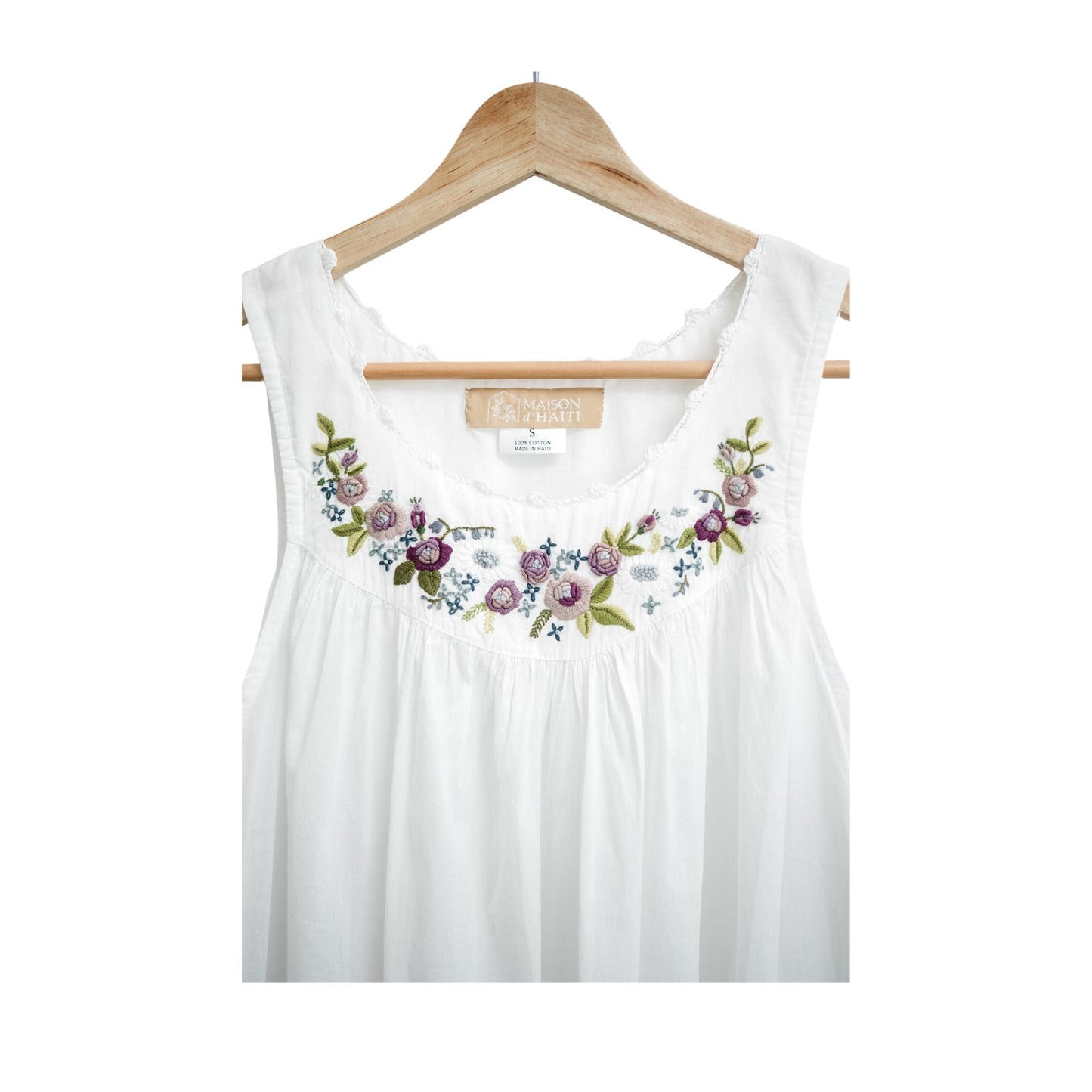 Purple Rosebud Nightgown