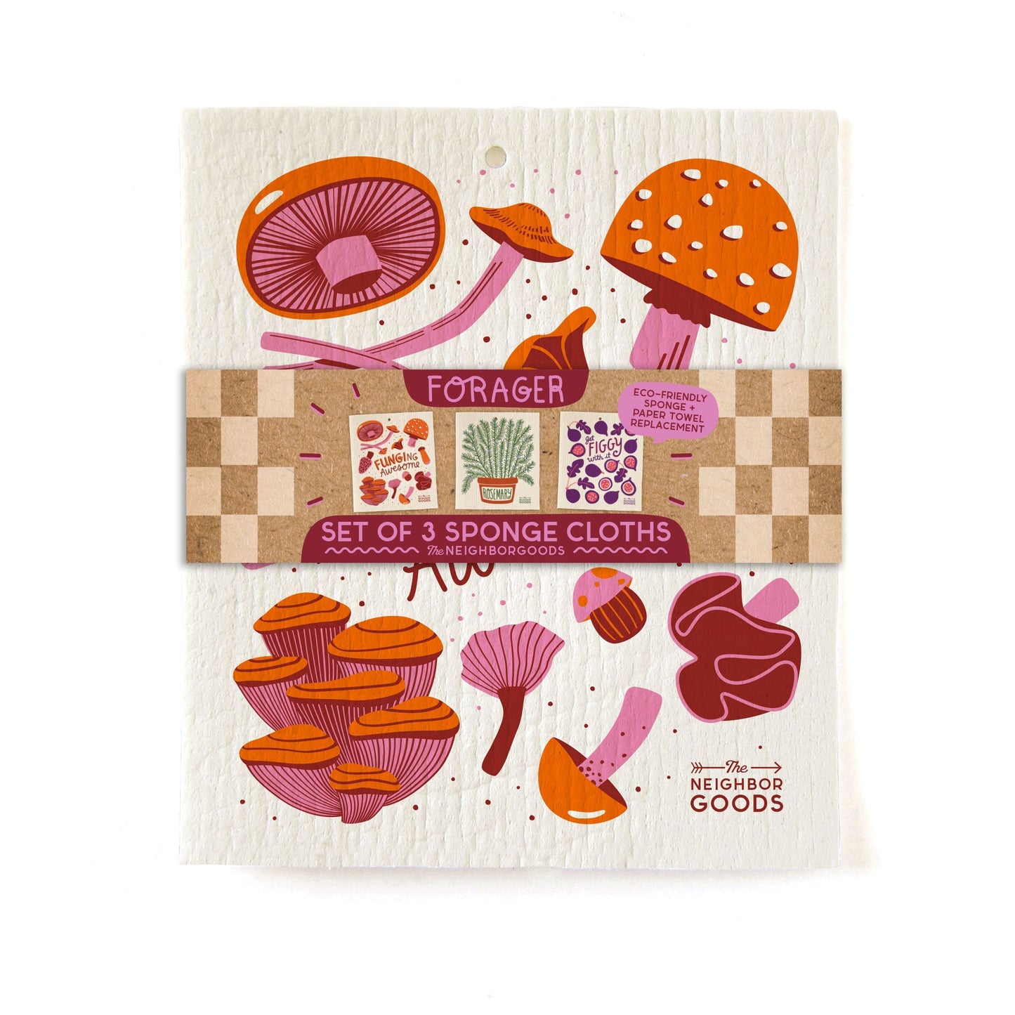 Forager - Sponge Cloth Set of 3