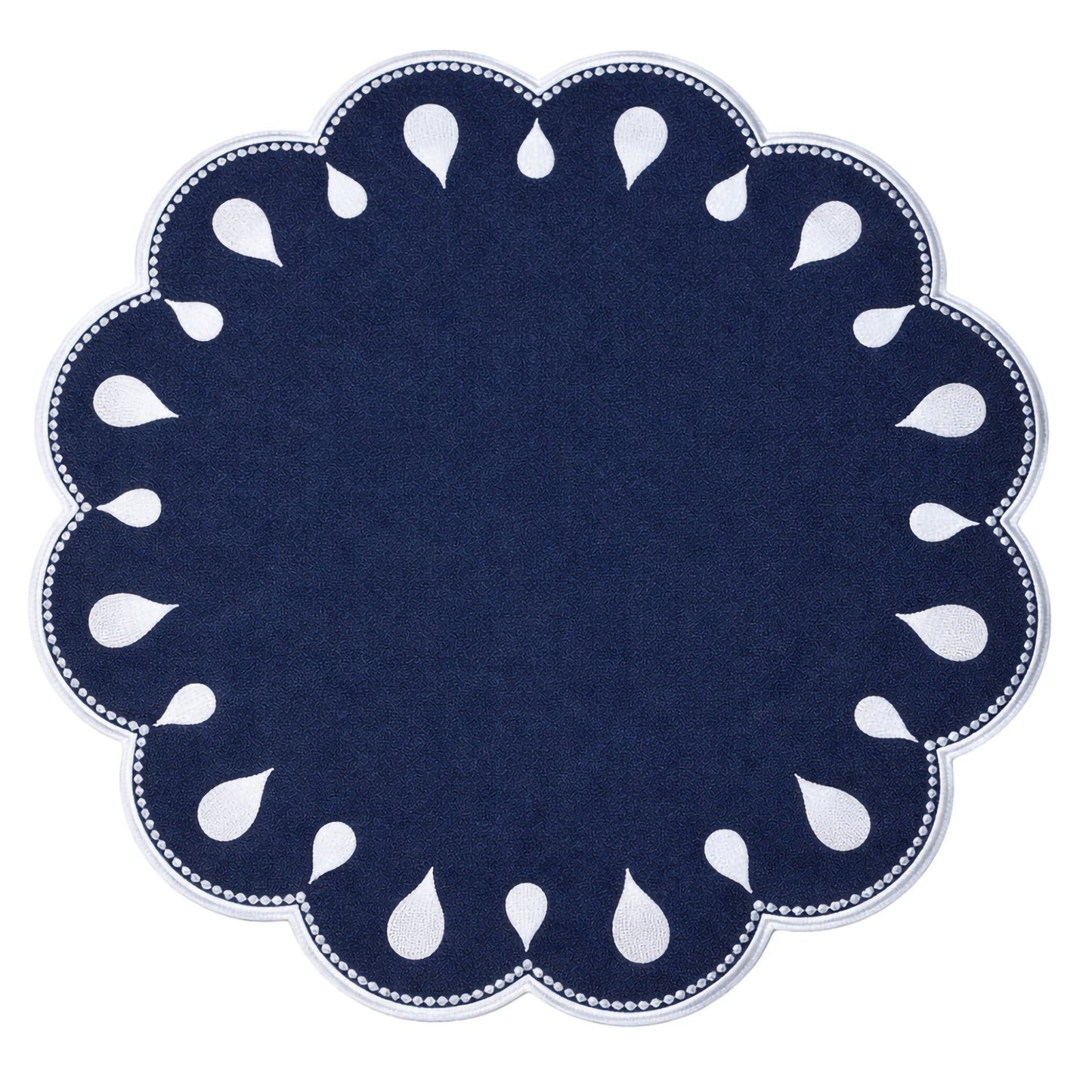 Ivory Petal Spill Proof Placemat