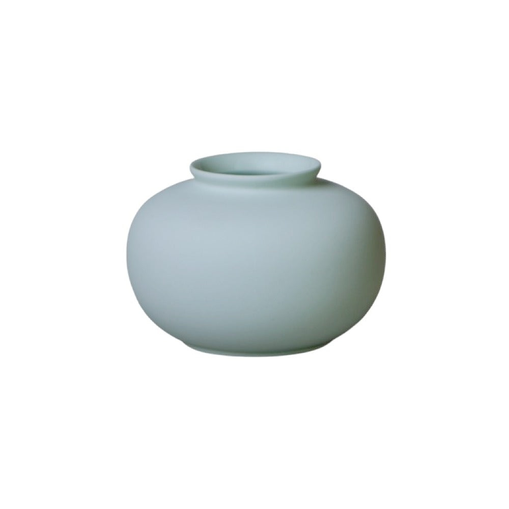 Matte Porcelain Mini Apple Vase