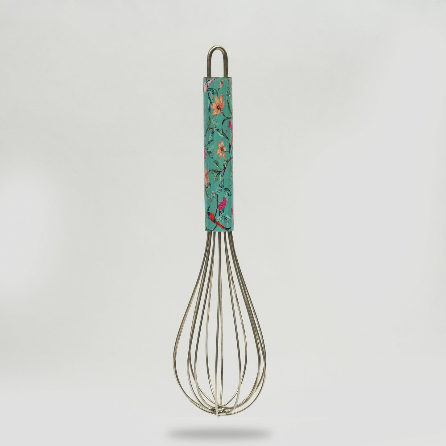Aqua Bloom Bowl & Whisk Stainless Steel Mixing Set