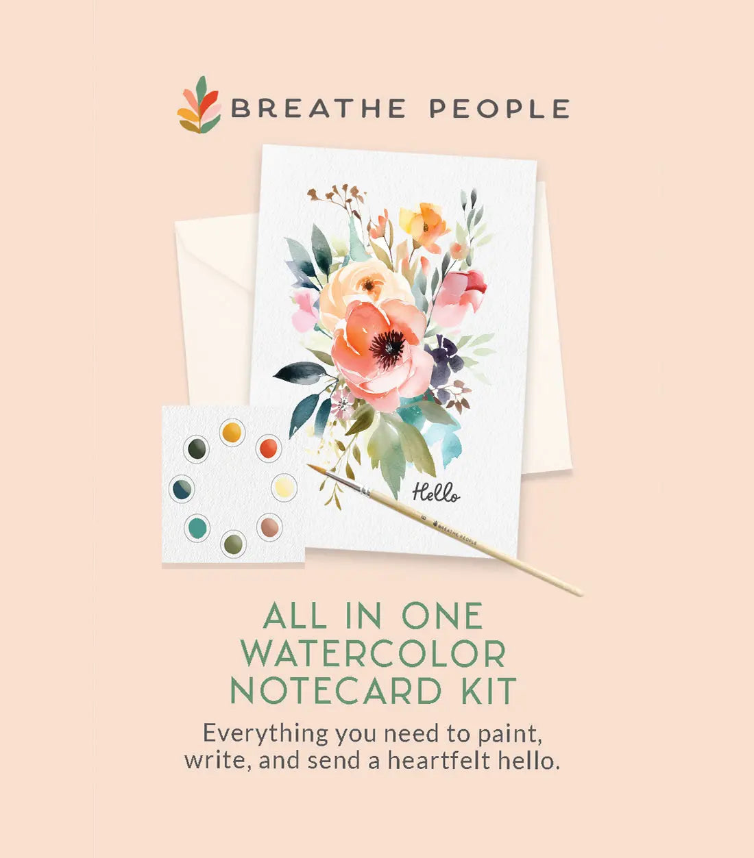 All-in-One Watercolor Art Prints + Postcards: Vibrant Botanicals