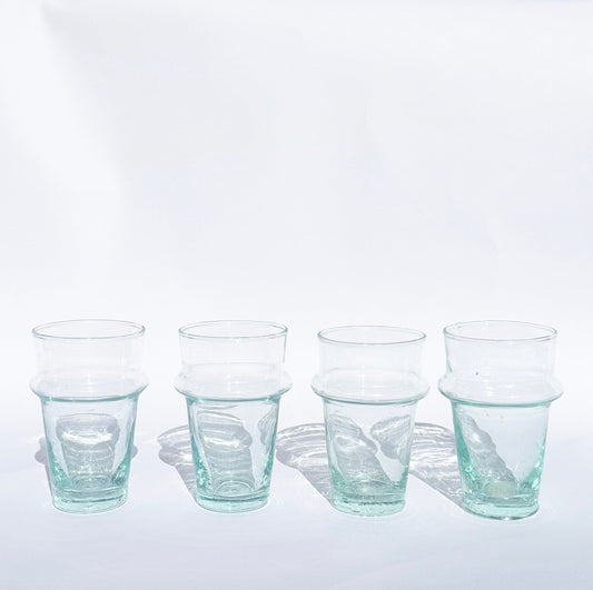 Large Recycled Beldi Glass