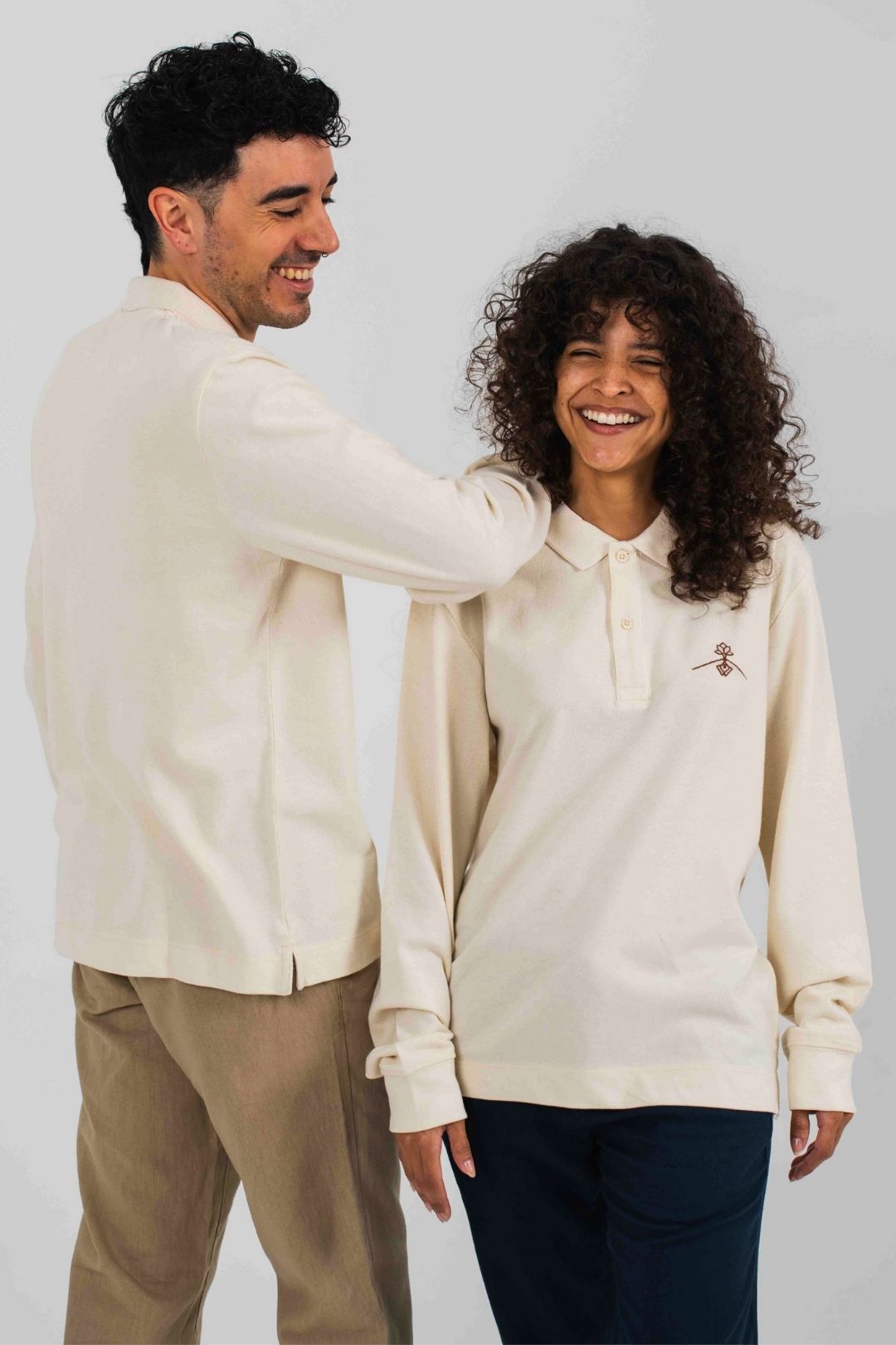 Polo algodón orgánico - Natural