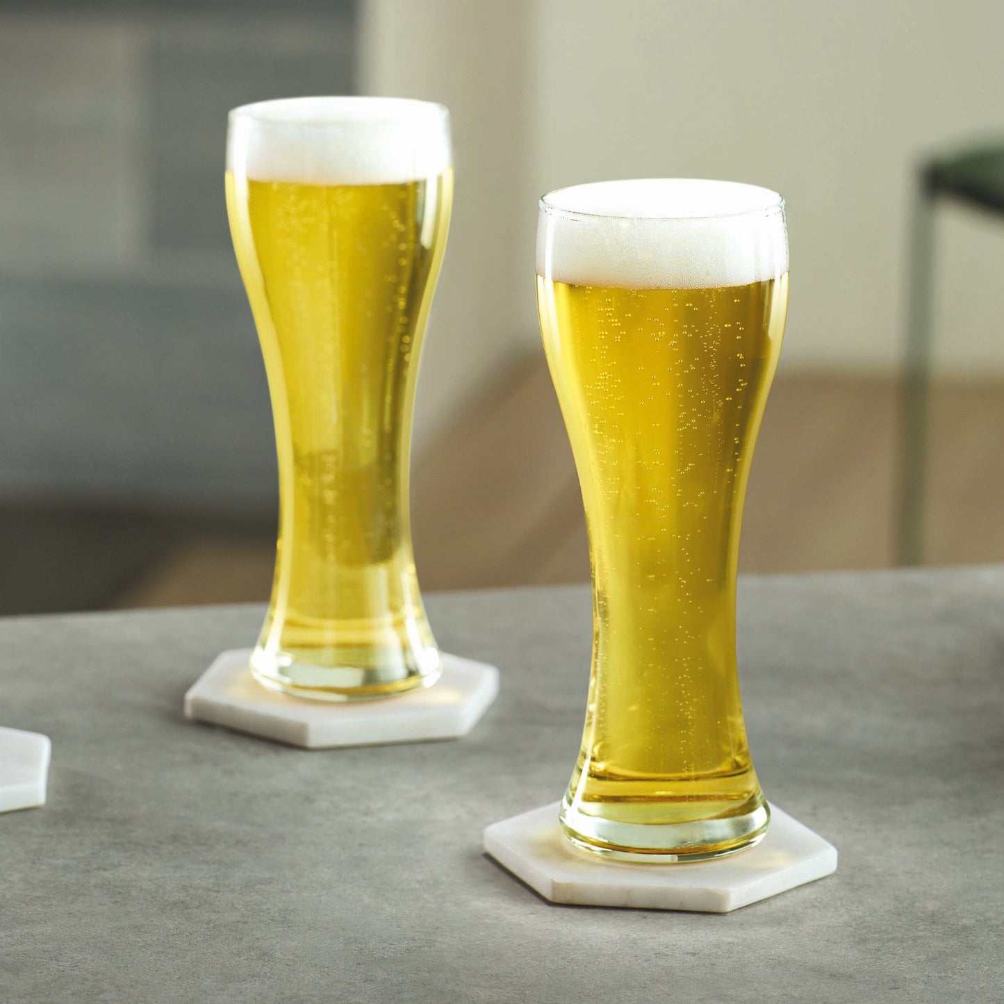 Tall Weizen Beer Glass - 16oz