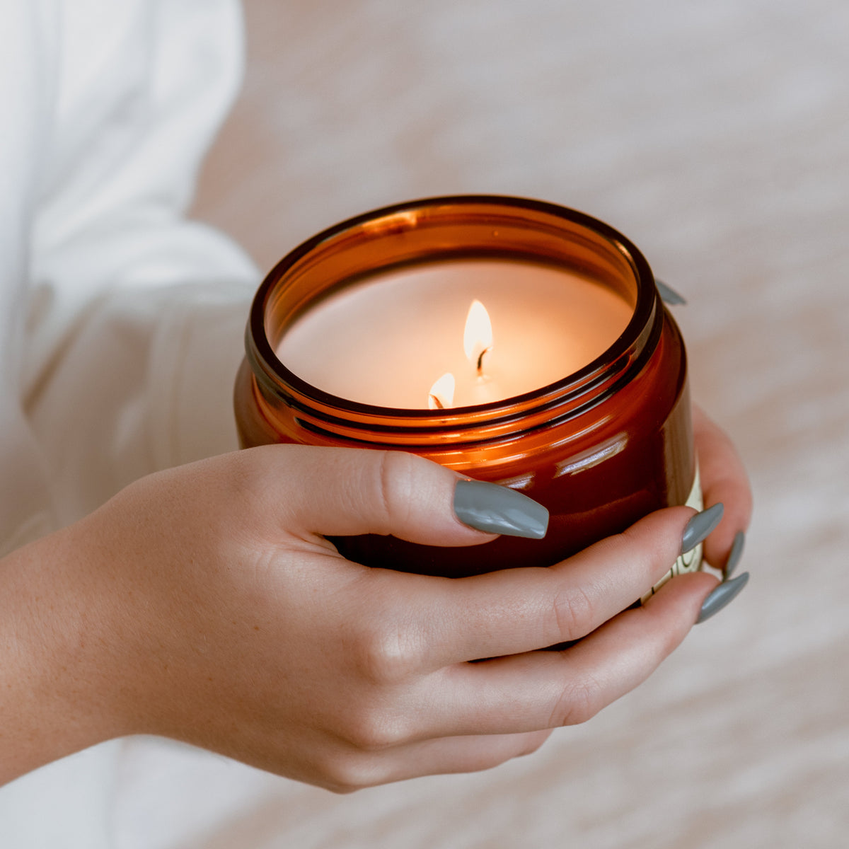 Jasmine Magnolia Soy Blend Candle — Gardenia, Ylang Ylang & Musk