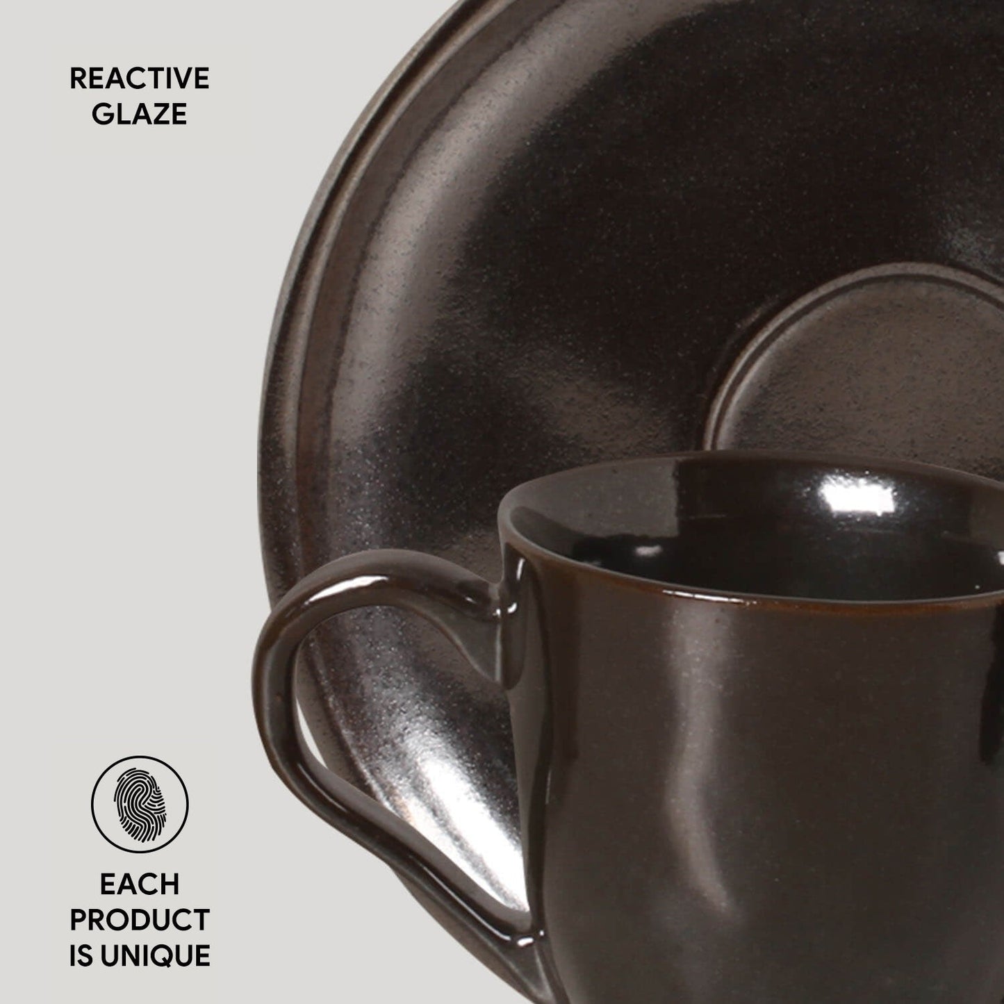 Coffee Cup & Saucer Set of 6