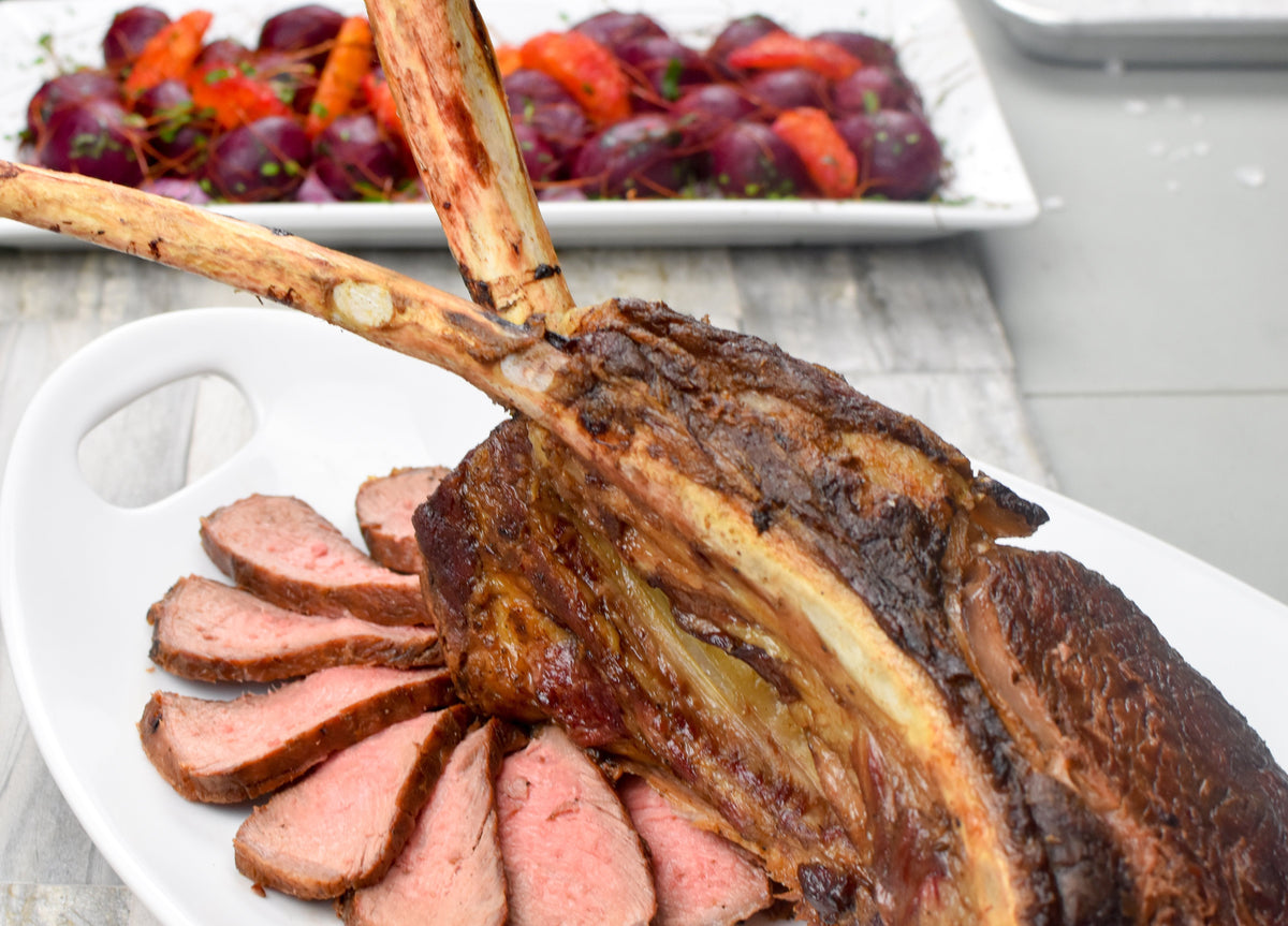 The Patio Daddy-O USDA Dry Aged Prime Tomahawk Chop (Set of 4)